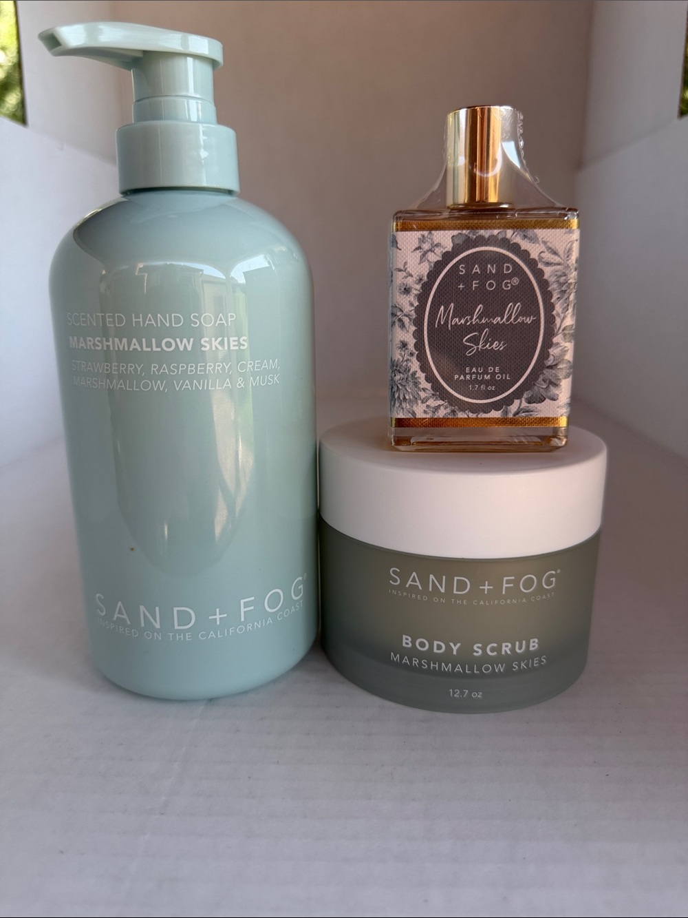 Sand + Fog 3Pc Bundle Marshmallow Skies New - Picture 9 of 9